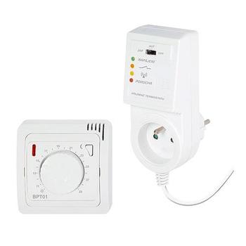 ELEKTROBOCK Termostat bezdrátový  BPT013 se systémem samoučení kódů