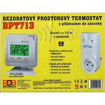 ELEKTROBOCK Termostat bezdrátový digitální  BPT713 s přijímačem do zásuvky