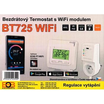 ELEKTROBOCK Termostat bezdrátový digitální prostorový s WIFI modulem  BT725 WIFI