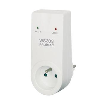 ELEKTROBOCK Přijímač bezdrátový pro spínání a časové ovládání elektrických spotřebičů  WS303