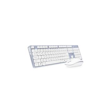 CONNECT IT Combo bezdrátová šedá klávesnice + myš, CZ + SK layout