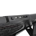 Stojan pod notebook, FN-40, barevnÄŹĹĽËť podsvÄŹĹĽËťcenÄŹĹĽËť, s vÄŹĹĽËťtrÄŹĹĽËťkem, ÄŹĹĽËťerno-ÄŹĹĽ