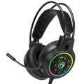 Marvo CM305, RGB sada klÄŹĹĽËťvesnice s hernÄŹĹĽËť myÄŹĹĽËťÄŹĹĽËť a sluchÄŹĹĽËťtky, CZ/SK, hernÄŹĹĽË