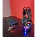 Marvo CM305, RGB sada klÄŹĹĽËťvesnice s hernÄŹĹĽËť myÄŹĹĽËťÄŹĹĽËť a sluchÄŹĹĽËťtky, CZ/SK, hernÄŹĹĽË