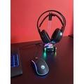 Marvo CM305, RGB sada klÄŹĹĽËťvesnice s hernÄŹĹĽËť myÄŹĹĽËťÄŹĹĽËť a sluchÄŹĹĽËťtky, CZ/SK, hernÄŹĹĽË