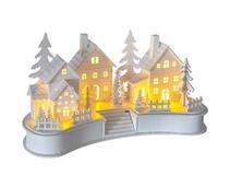 Obrázek k produktu: RETLUX 407 Vesnička bílá dřevo 6 LED