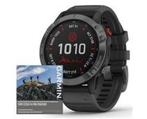 Obrázek k produktu: GARMIN fenix 6 PRO Solar, Gray/Black Band (MAP/Music)
