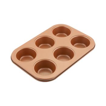 LT3091 6 MUFINŮ 26,5X18CM COPPER LAMART