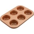 Obrázek k produktu: LAMART LT3091 6 MUFINŮ 26,5X18CM COPPER