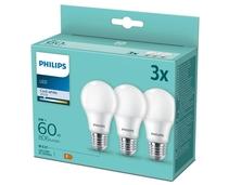 Obrázek k produktu: PHILIPS klasik, 8W, E27, studená bílá 3ks