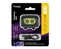 Obrázek k produktu: TECHNIK MT-H25 nabíjecí, 600lm, černý (black)