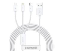 Obrázek k produktu: BASEUS 3v1 USB-C, Lightning, MicroUSB