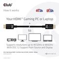 Club3D Ultra Rychlý HDMI™ Certifikovaný, 4K120Hz 8K60Hz 48Gbps M/M 5m/16.4ft, 28 AWG
