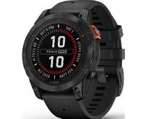 Obrázek k produktu: GARMIN fenix 7 Pro Solar Solar Slate Gray Stainless Steel Black Band
