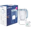 Obrázek k produktu: BRITA One Skleněná filtrační konvice 2,5 l, světle modrá