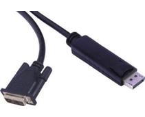 Obrázek k produktu: OEM  DisplayPort - DVI kabel 2m, černý (black)