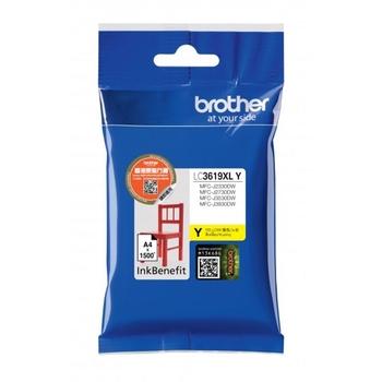 BROTHER INK LC-3619XLY žlutý, yellow - 1300stran, J2330, J3530, J3930