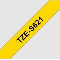TZ páska BROTHER TZE-S621, žlutá-černá