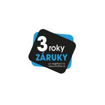  BROTHER Prodloužená záruka 36 měsíců po registraci na https://www.brother.cz/support/warranty/