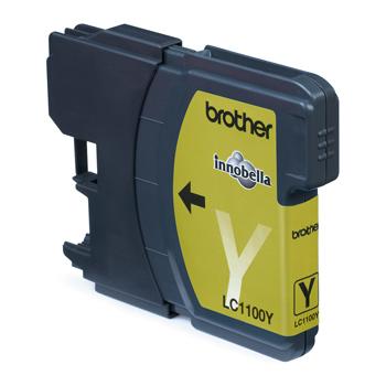 Inkoustová náplň BROTHER LC1100Y žlutá (yellow)