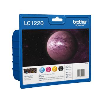 Inkoustová náplň BROTHER LC-1220VALBP CMYK