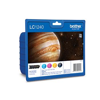 Inkoustová náplň BROTHER LC-1240VALBP CMYK