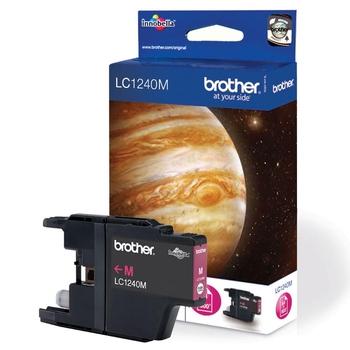 Inkoustová náplň BROTHER LC-1240M purpurová (magenta)