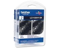 Obrázek k produktu: BROTHER  LC-1100HYBK Twin Pack, černý (black), 900 stran