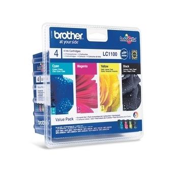 Inkoustová náplň BROTHER LC-1100 Value Pack CMYK