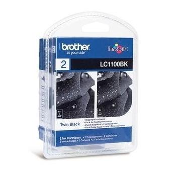 Inkoustová náplň BROTHER LC-1100BK Twin Pack černý (black)