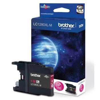 Inkoustová náplň BROTHER LC-1280XLM purpurová (magenta)