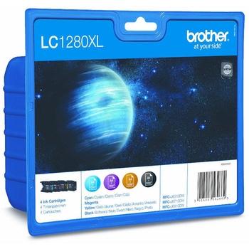 Inkoustová náplň BROTHER LC-1280XLVALBP CMYK