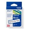 Obrázek k produktu: BROTHER TZE-111, průsvitná-černá