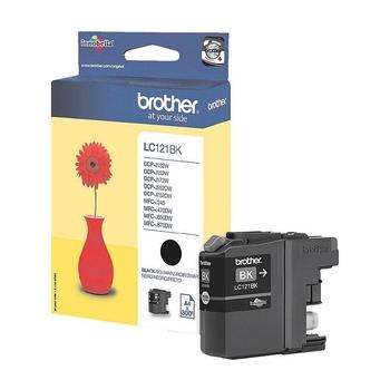 Inkoustová náplň BROTHER LC-121BK černý (black)