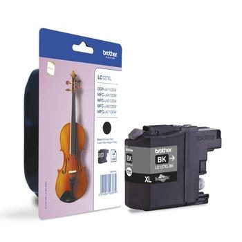 Inkoustová náplň BROTHER LC-127XLBK černý (black)