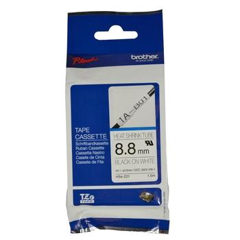 Smršťovací bužírka BROTHER HSE221 bílá-černá