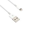 Obrázek k produktu: C-TECH Lightning kabel 1m USB 2.0, bílý (white)