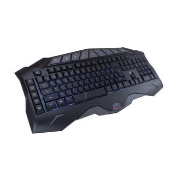 Herní klávesnice C-TECH Ixyon, pro gaming, CZ/SK, 7 barev podsvícení, programovatelná, černá, USB