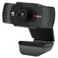 C-TECH webkamera CAM-11FHD/ Full HD 1080p/ MJPEG/YUY2/ mikrofon/ držák/ Plug and Play/ USB 2.0/ kabe