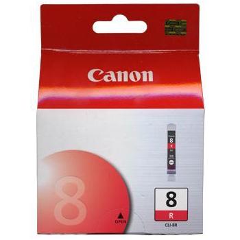 Inkoustová náplň CANON CLI-8R červená (red)