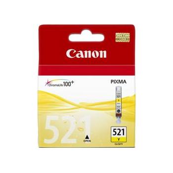 Inkoustová náplň CANON CLI-521Y žlutá (yellow)