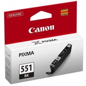 Inkoustová náplň CANON CLI-551BK černý (black)