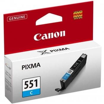 Inkoustová náplň CANON CLI-551C azurová (cyan)