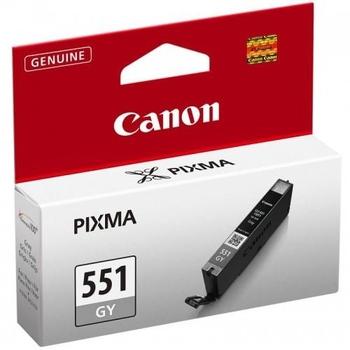 Inkoustová náplň CANON CLI-551GY šedá (gray)