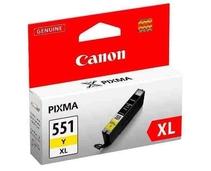 Obrázek k produktu: CANON  CLI-551Y XL, žlutá (yellow), 11 ml