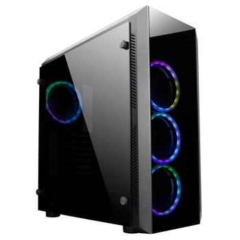 CHIEFTEC MidT Scorpion II GL-02B-OP / ATX / 2x USB3.0 / 1x USB2.0 / bez zdroje / průhledná bočnice /