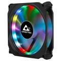 CHIEFTEC sada ventilátorů Tornado / 3x 120mm fan / RGB LED / RGB ovladač / Dálkové ovládání / ultrat