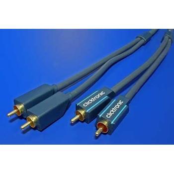  CLICKTRONIC HQ OFC audio kabel cinch 2m 11.90.1072