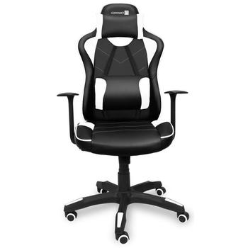 CONNECT IT LeMans Pro herní křeslo, bílá