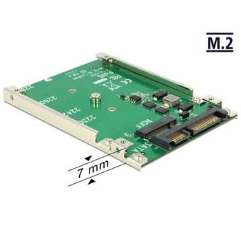 Delock 2.5” Konvertor SATA 22 Pin > M.2 NGFF